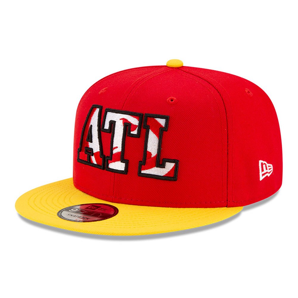 New Era NBA Draft Atlanta Hawks 9Fifty Cap Red and yellow 60143668