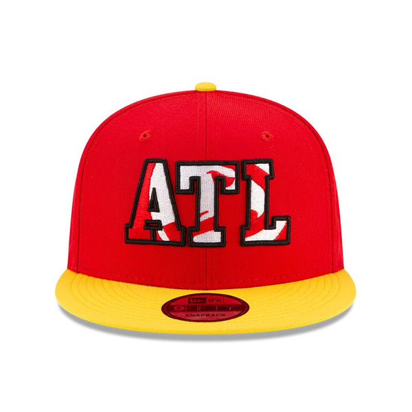 New Era NBA Draft Atlanta Hawks 9Fifty Cap Red and yellow 60143668