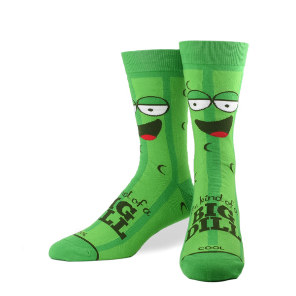 Cool Socks Kind Of A Big Dill Socks Size US 8-12 10059MCNCD