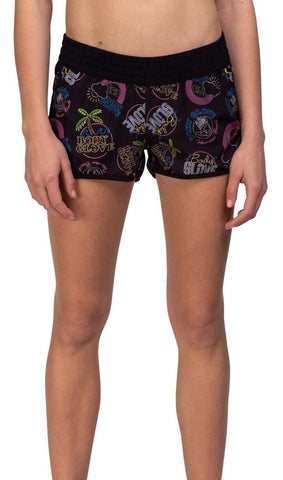 Body Glove Women's Neon Boardshort Black BGA-WSH-00