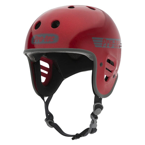 Pro-Tec Full Cut Cert Helmet Red Metal Flake