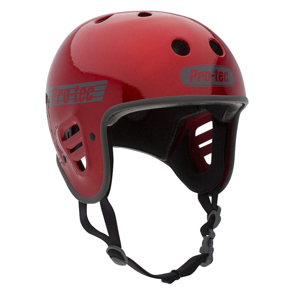 Pro-Tec Full Cut Cert Helmet Red Metal Flake