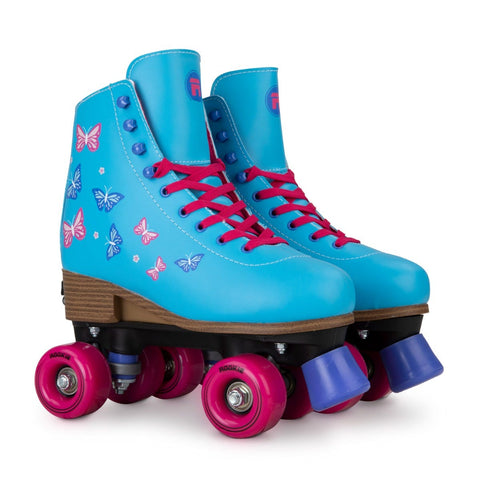 Rookie Adjustable Roller Skates Blossom Blue 3-5UK