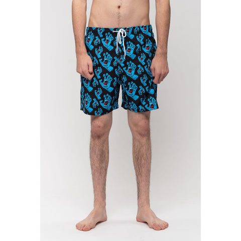 Santa Cruz Hands All Over Swim Shorts Black SCA-SHR-44