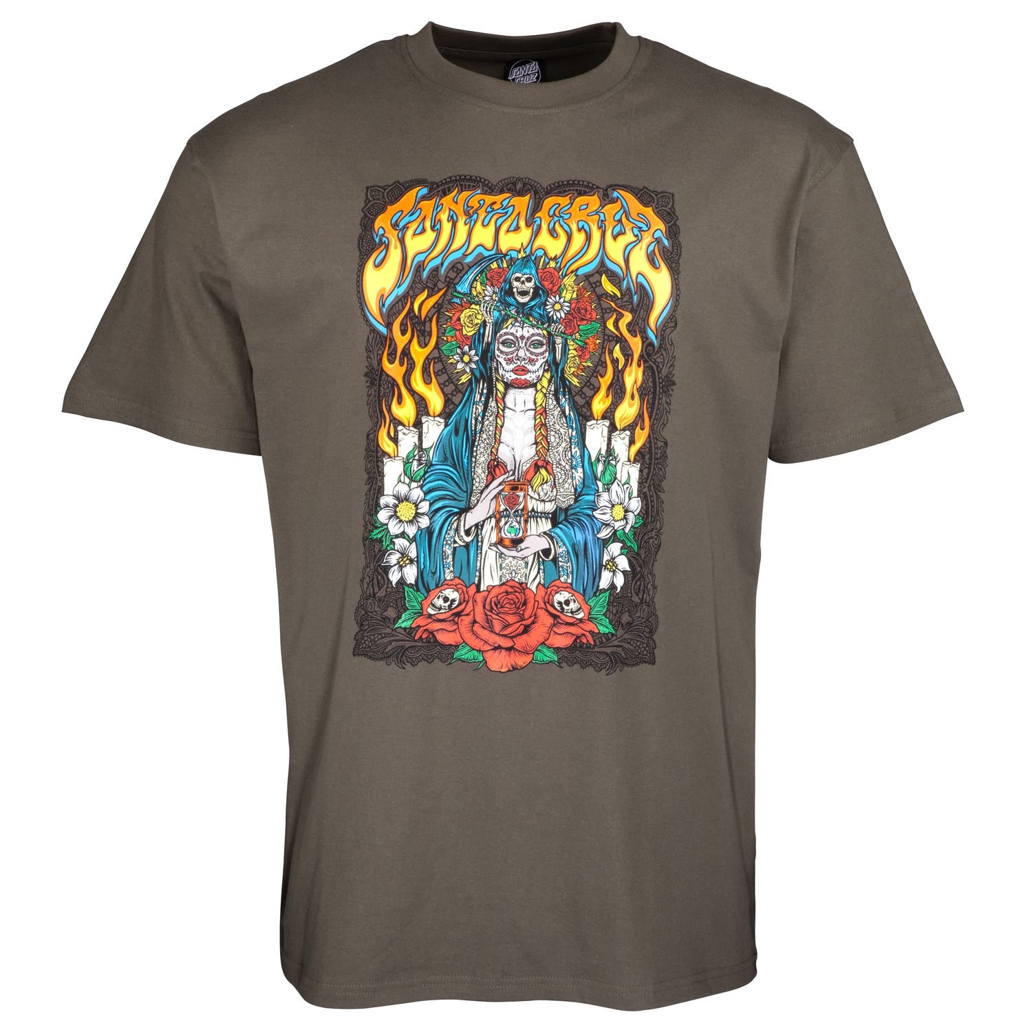 Santa Cruz Santa Muerte Short Sleeve T-Shirt  SCA-TEE-61