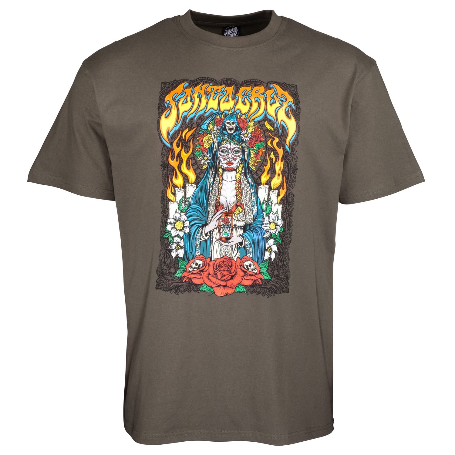 Santa Cruz - Santa Muerte - Short Sleeve T-Shirt  - SCA-TEE-61