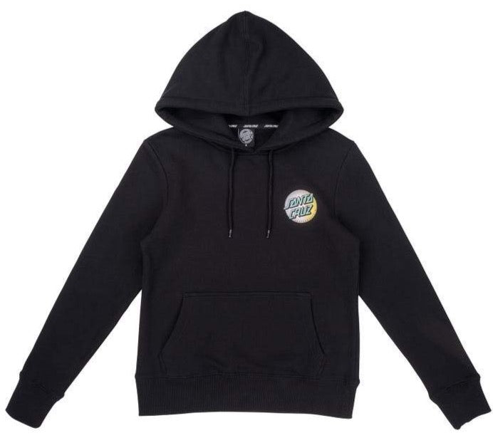 Santa Cruz Women's Japanese Dot Hoody Black SCA-WHD-024