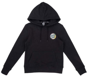 Santa Cruz Women's Japanese Dot Hoody Black SCA-WHD-024