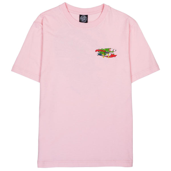 Santa Cruz Womens T-Shirt Wave Slasher Tee - Pink