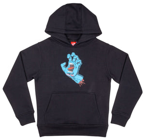 Santa Cruz Youth Screaming Hand Hoody Black SCA-YHD-02
