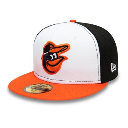 New Era Baltimore Orioles AC Perf Black 59Fifty Cap 12593085-714