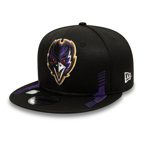New Era Baltimore Ravens NFL Sideline Home Black 9Fifty Cap 60178680