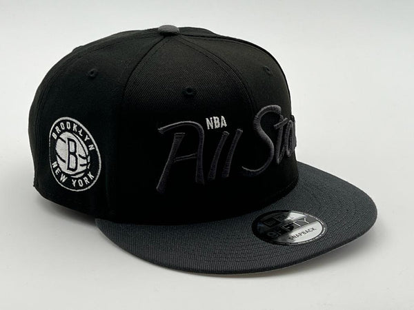 New Era 9Fifty Cap Brooklyn Nets All Star Game Script Black 60239643