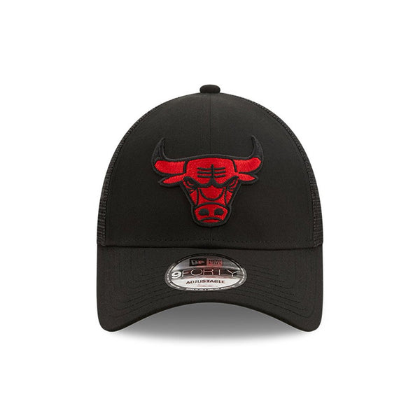 New Era 9Forty Trucker Cap NBA Chicago Bulls Home Field Black 60222271