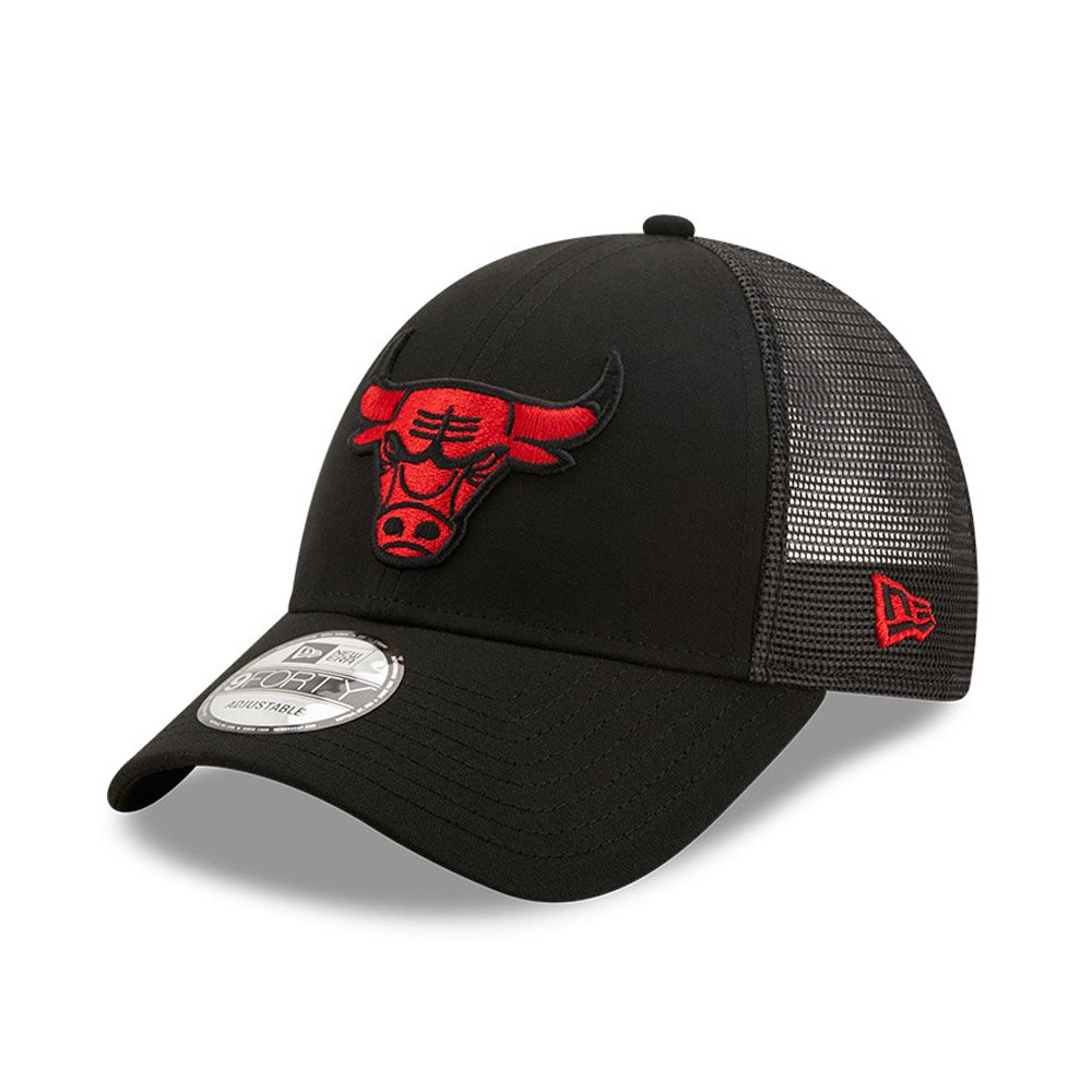 New Era 9Forty Trucker Cap NBA Chicago Bulls Home Field Black 60222271