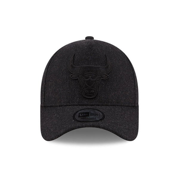 New Era Chicago Bulls Melton Crown Black 9Forty E-Frame Cap