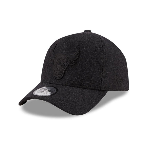 New Era Chicago Bulls Melton Crown Black 9Forty E-Frame Cap