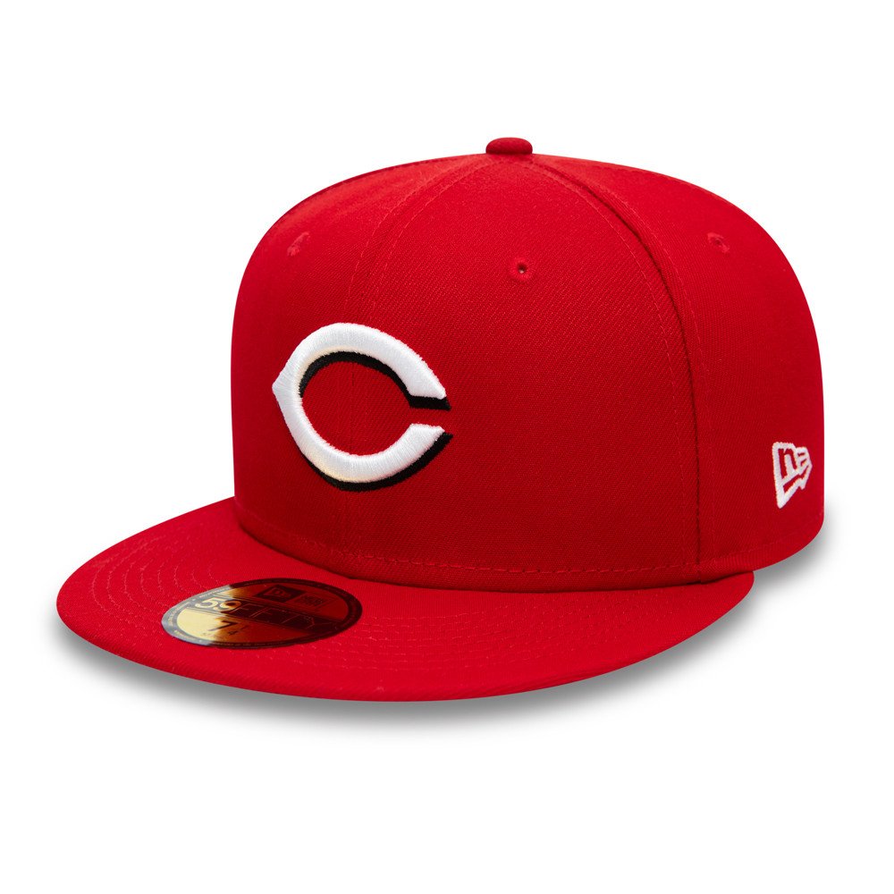 New Era - Cincinnati Reds AC Perf Red 59Fifty Cap- 12593084  7 3/8