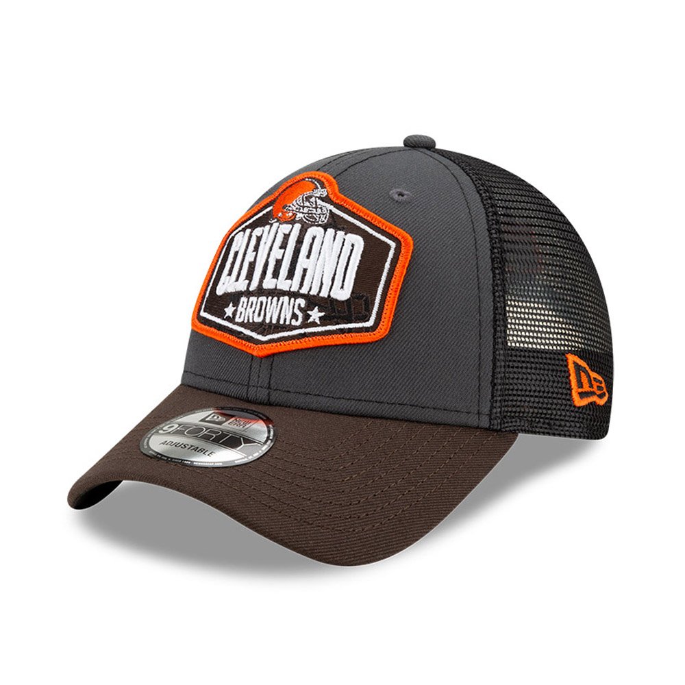 New Era 9Forty Cap Cleveland Browns NFL Draft Grey 60139112