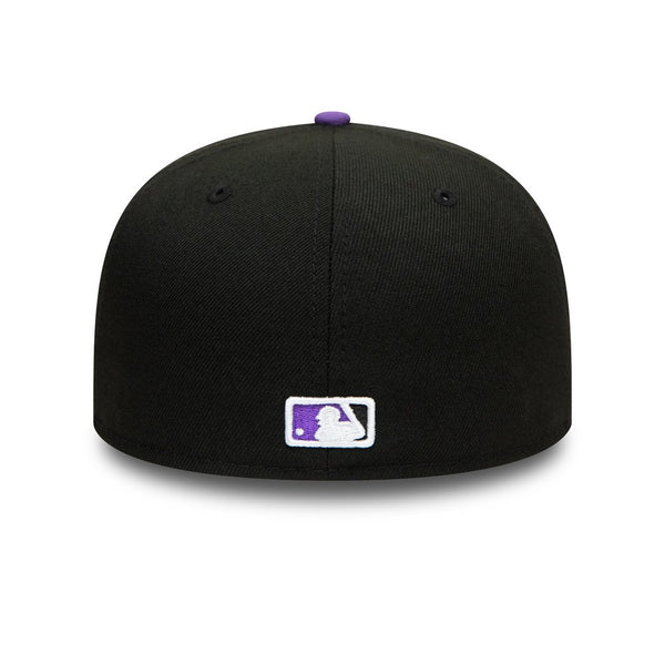 New Era Colorado Rockies Authentic on Field Black 59Fifty Cap 12593082 7 1/2