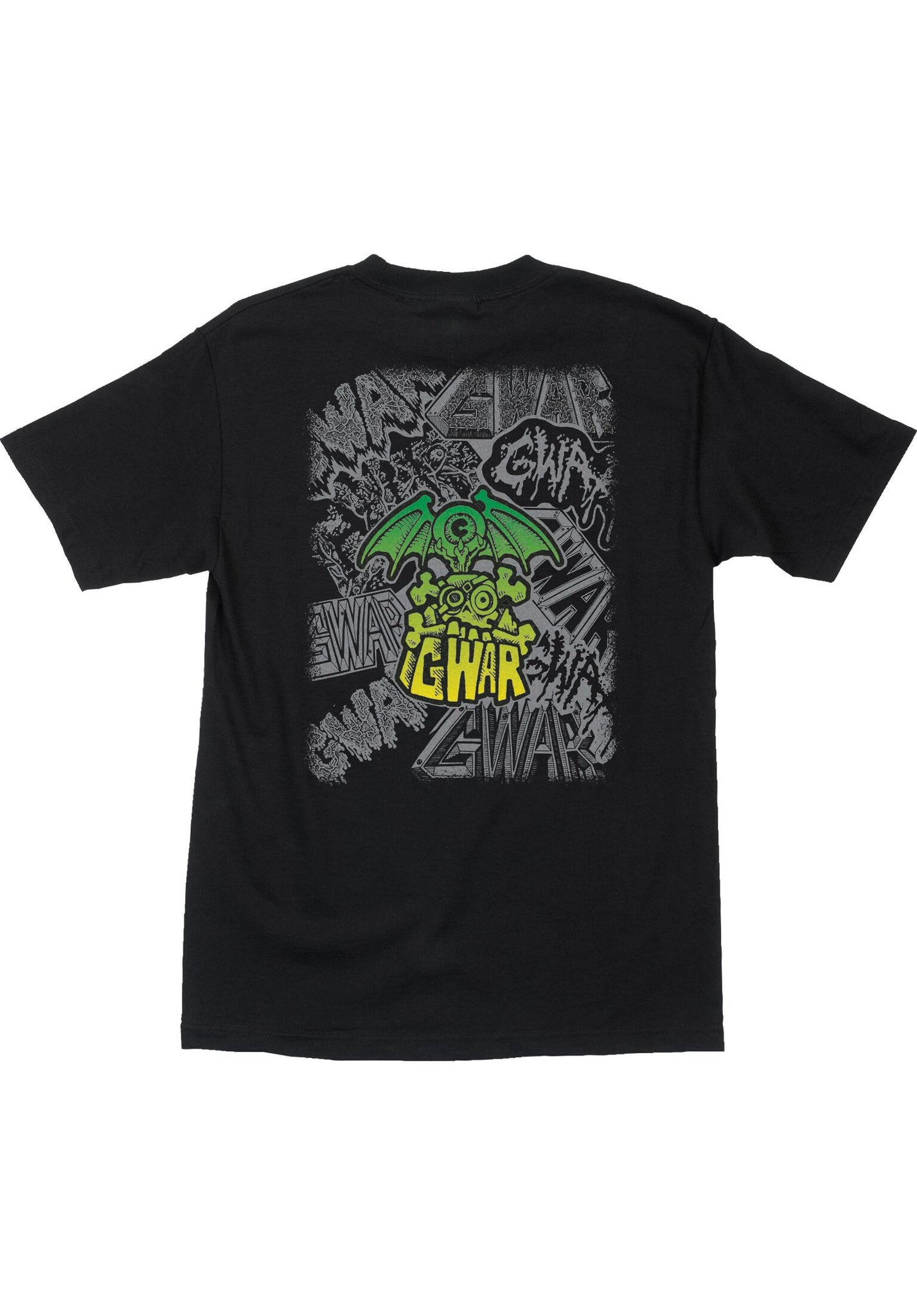 Creature Mens T-Shirt X Gwar Black CRE-TEE-123