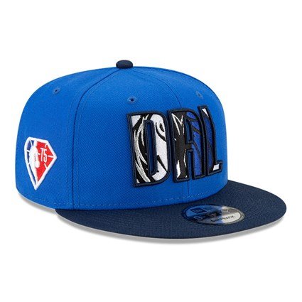 New Era Dallas Mavericks NBA Draft Blue 9Fifty M/L 60143964