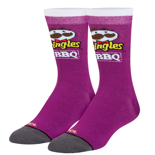 Cool Socks Pringles BBQ Crew Socks Size US 8-12 10767MCNCD