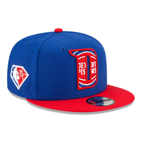 New Era Detroit Pistons NBA Draft Blue Cap M/L 60143957