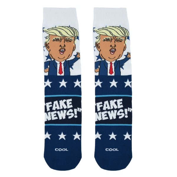 Cool Socks Fake News socks (Size US 8 to 12) 10457MCNCF