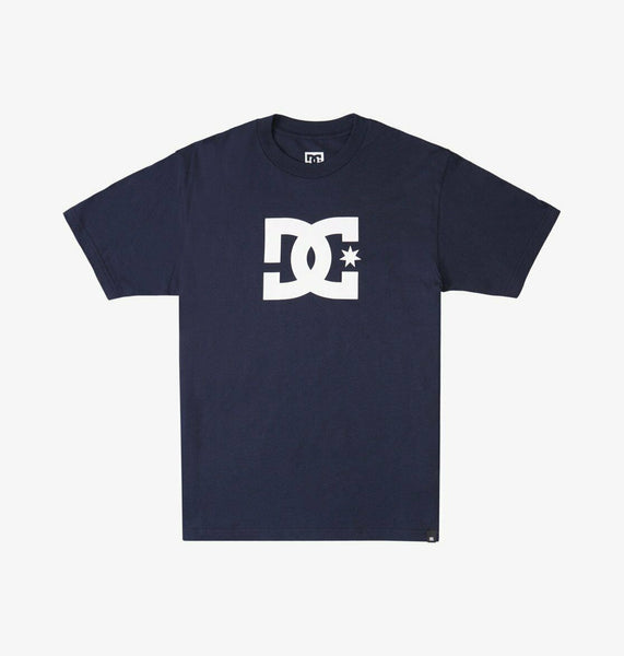 DC STAR Men's T-shirt Navy ADYZT04985-BYJ0