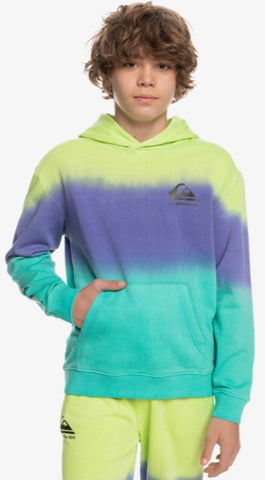 Quiksilver Boys Cloudy Tie Dye Hoodie EQBFT03784 Multicolour