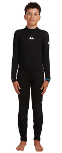 Quiksilver 5/4/3 Prologue SR Boys Back Zip Black EQBW103061