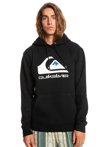 Quiksilver Big Logo Men's Fleece Hoody Black EQYFT04450-KVJ0