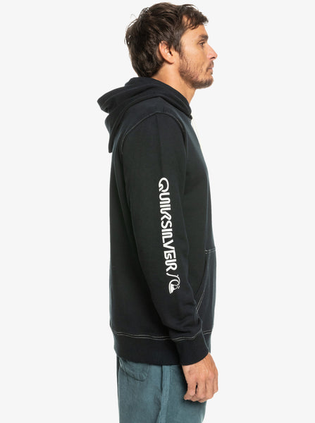 Quiksilver The Original Hoodie for Men Black SEQYFT04739KVJ0