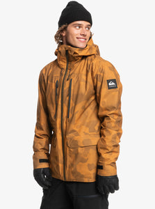 Quiksilver S Carlson Stretch Quest Technical Snow Jacket for Men SEQYTJ03391