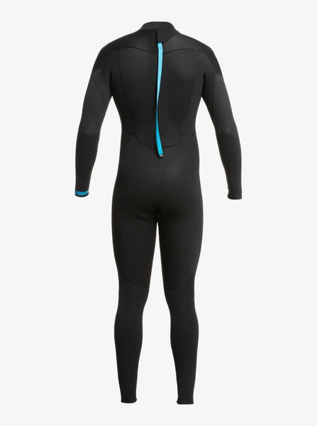 Quiksilver 5/4/3 Prologue SR Boys Back Zip Black EQBW103061