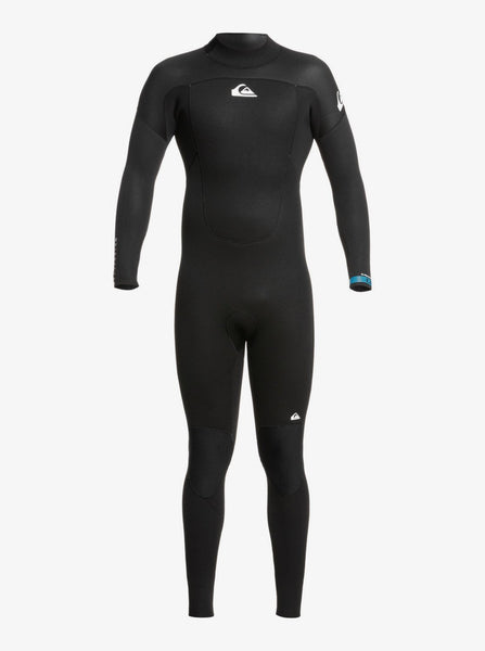 Quiksilver 5/4/3 Prologue SR Boys Back Zip Black EQBW103061