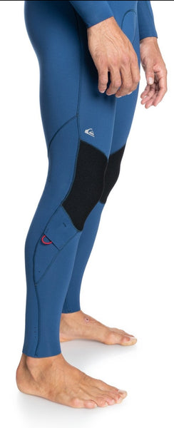 Quiksilver 4/3mm Everyday Sessions Chest Zip Mens Wetsuit Blue EQYW103121