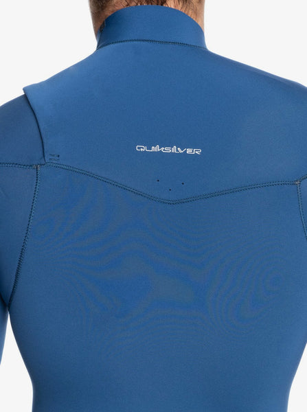 Quiksilver 4/3mm Everyday Sessions Chest Zip Mens Wetsuit Blue EQYW103121