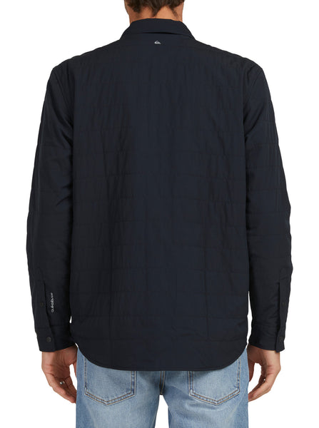 Quiksilver Artic Bait Mens Long Sleeve Overshirt Black EQYWT04251-KVJ0