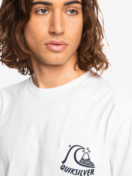 Quiksilver Mens Surf Siesta T-Shirt  EQYZT07041 White