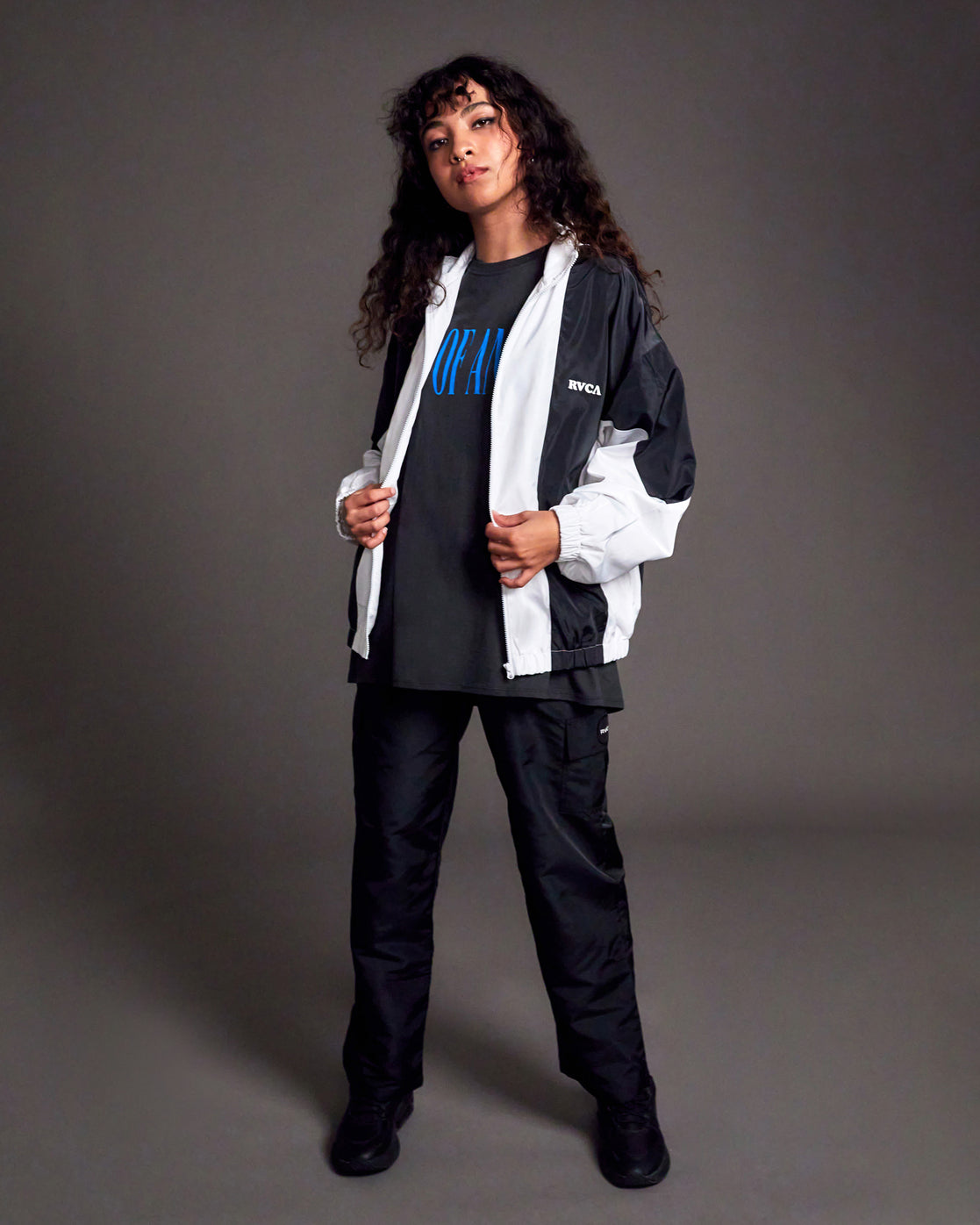 Stella Maxwell Throwback Windbreaker Womens Jacket Small F3JKRQRVF2