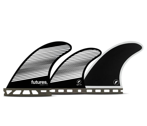 Futures F4 Legacy 5-Fin Small 1140-160-50 Gray/Black