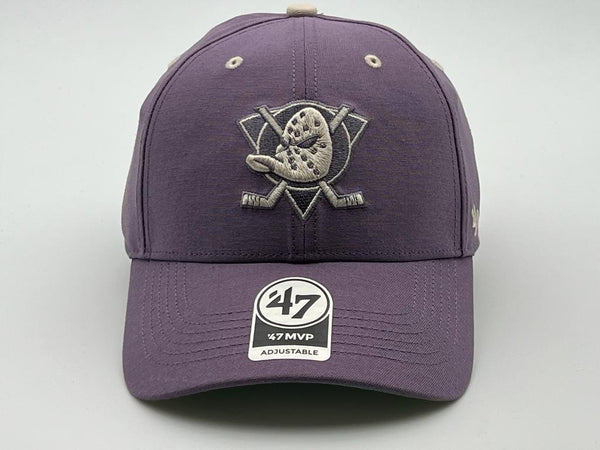 '47 MVP Adjustable Cap Anaheim Ducks Iris Rocky Nook Snapback Lilac