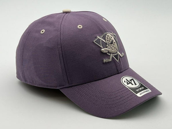 '47 MVP Adjustable Cap Anaheim Ducks Iris Rocky Nook Snapback Lilac