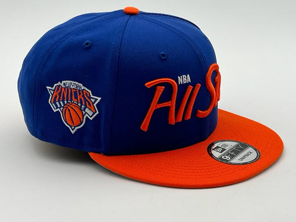 New Era New York Knicks NBA All Star Game Script 9FIFTY Snapback Cap 60239639
