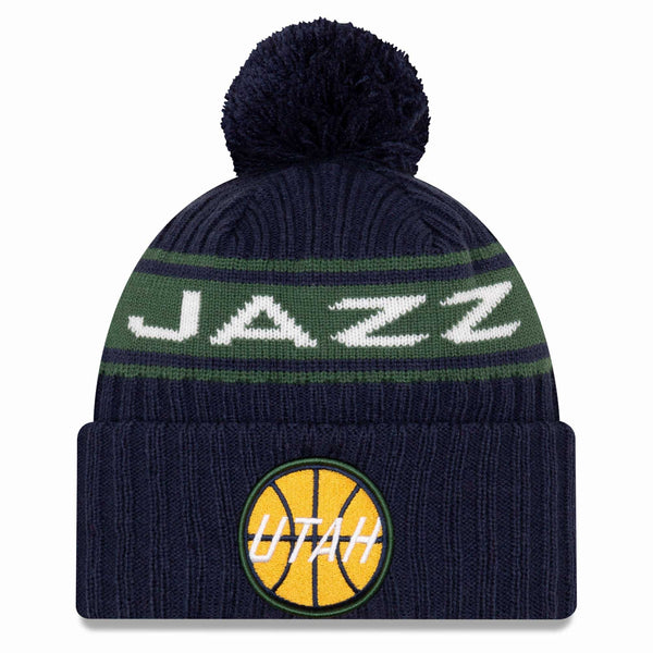 New Era Utah Jazz NBA Pom Kit Beanie Navy 60143860