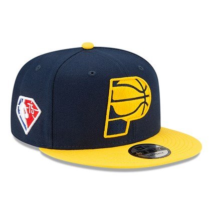 New Era Indiana Pacers NBA Draft Navy 9Fifty M/L 60143958