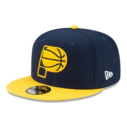 New Era Indiana Pacers NBA Draft Navy 9Fifty Cap S/M 60143958