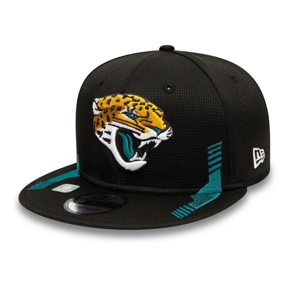 New Era Jacksonville Jaguars NFL Sideline Home Black 9Fifty Cap 60178738